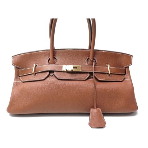 Hermes Taurillon Clemence JPG Shoulder Birkin 42 Bag